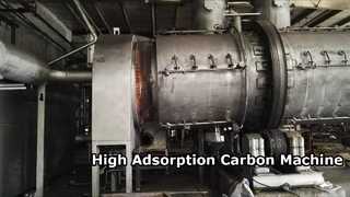 Actieve koolmachine PLC-besturing Koeling