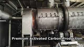 Actieve koolmachine PLC-besturing Koeling