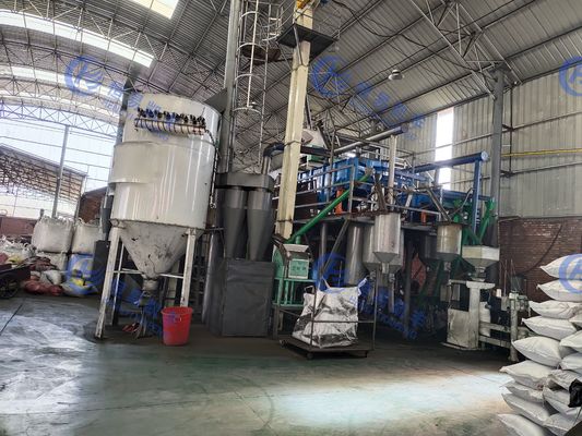 25 kg-3t verpakkingsbereik Granulaire verpakkingsmachine met PLC-besturingssysteem