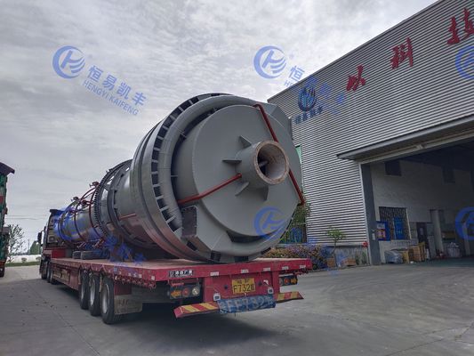Op maat gemaakte 5tpd Koolstof activeringsoven Fysieke waterkoeling 900-1000°C Activeringstemperatuur