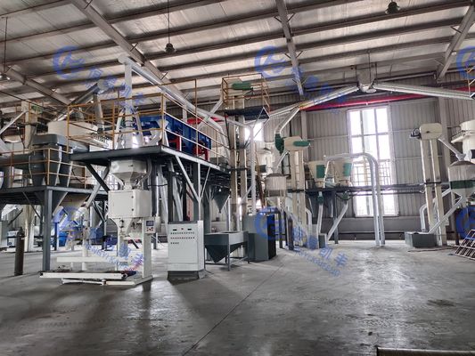Compacte/ruimtebesparende granulaire verpakkingsapparatuur voor verpakkingsbereik 25000G-3000KG