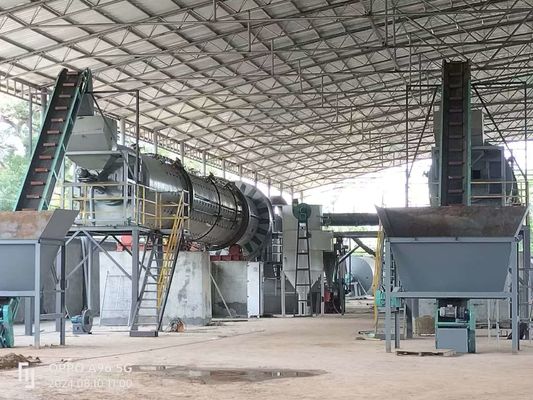 Verkoolingsapparatuur Geactiveerde koolstof Rotary Kiln Plc Control Voor maatwerkproductie